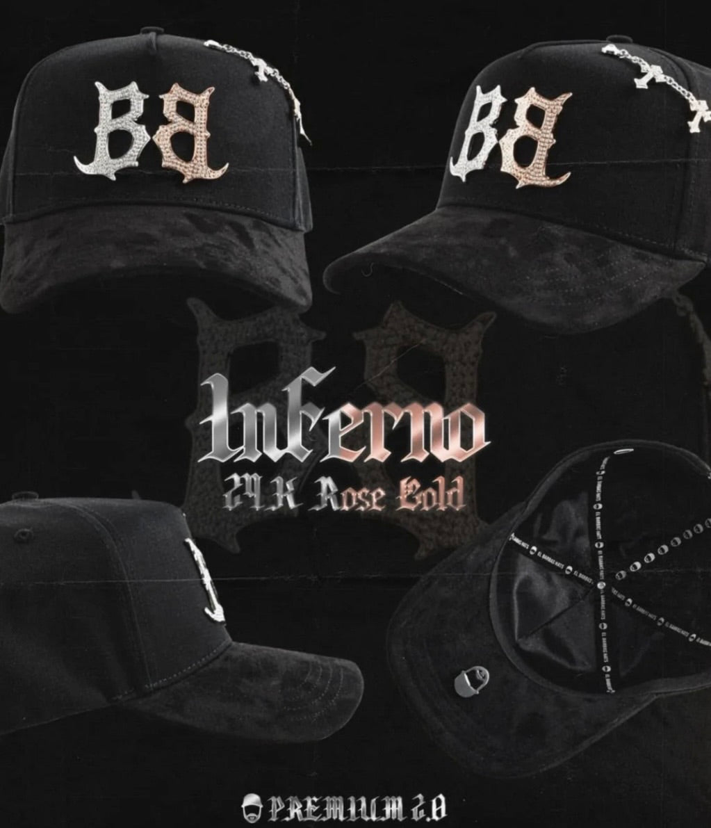 Barbas Hats 24K Rose Gold