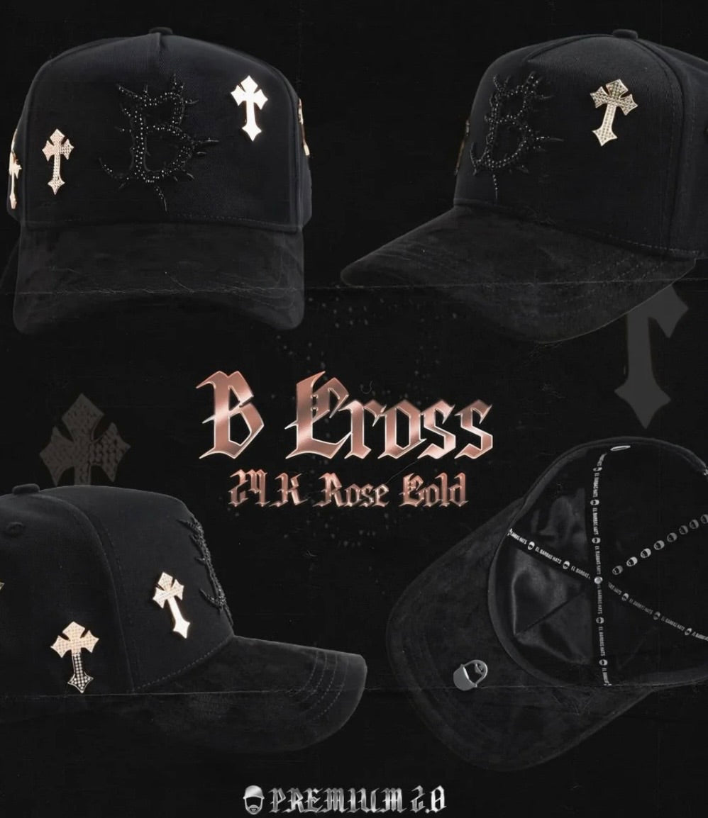 Barbas Hats 24K Rose Gold